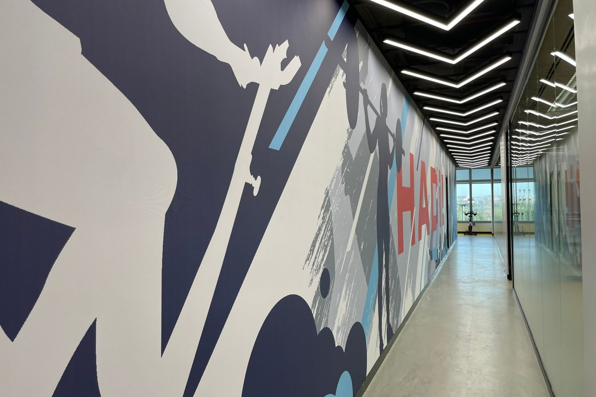 قاعة صالة الألعاب الرياضية